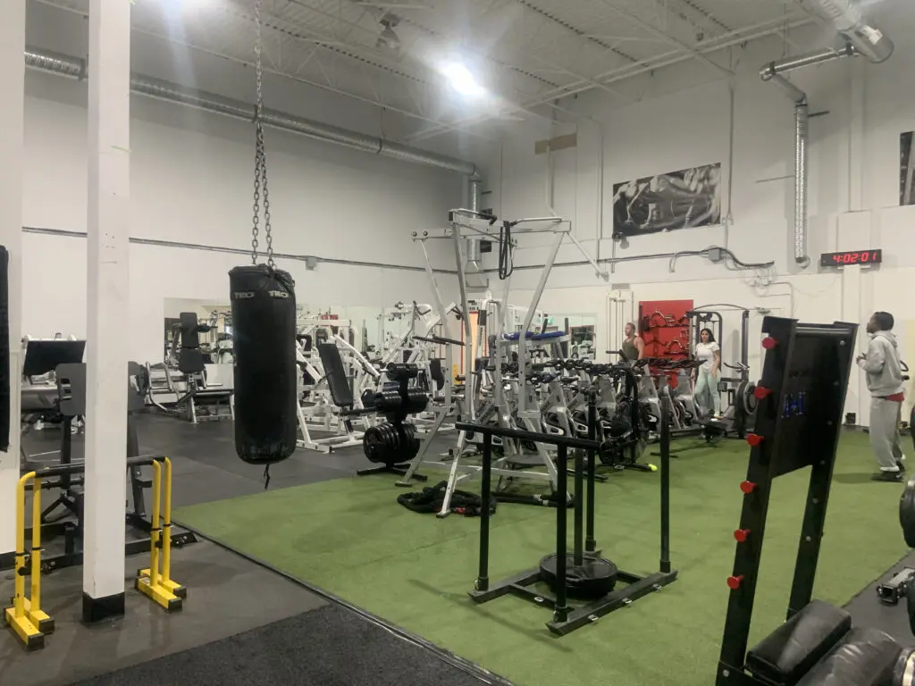 Powerlifting area